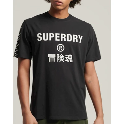 Afbeelding van Superdry Heren tshirt Code Core T shirt