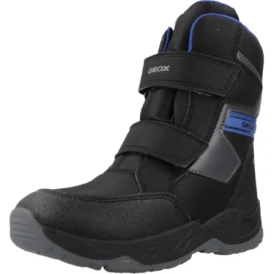 Afbeelding van Geox J SENTIERO BOY B ABX jongens Enkellaarsje, Black Royal, 35 EU
