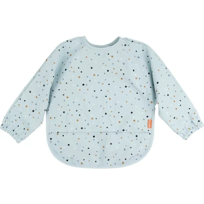 Afbeelding van Done by deer mouwslab met voorvak happy dots blue