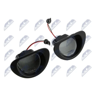 Afbeelding van NTY ELP CT 001 Kentekenverlichting LED Aan beide zijden CITROËN: C1 I, PEUGEOT: 107 Hatchback