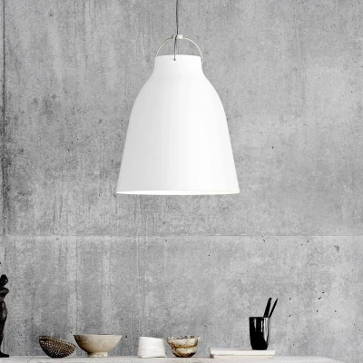 Afbeelding van FRITZ HANSEN Caravaggio P3 Glans wit