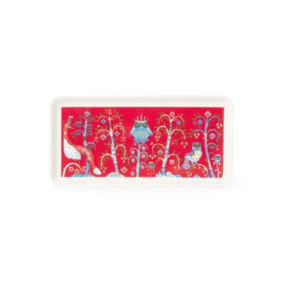 Afbeelding van Iittala Taika serveerschaal 24 cm Rood