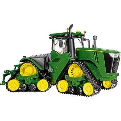 Afbeelding van WIKING 077849 John Deere 9620RX Model tractor, 1:32, metaal/kunststof, vanaf 14 jaar, vele functies, 4 rupsbanden, scharnierend koppelstuk