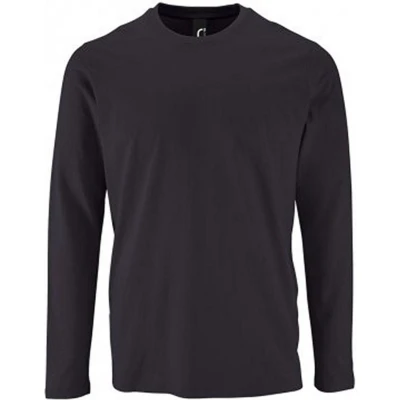Afbeelding van SOLS Heren Keizerlijk T Shirt Met Lange Mouwen (Muisgrijs) Maat S