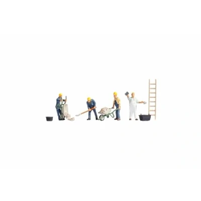 Afbeelding van NOCH 15055 H0 Aan het werk figuren Geverfd, Staand