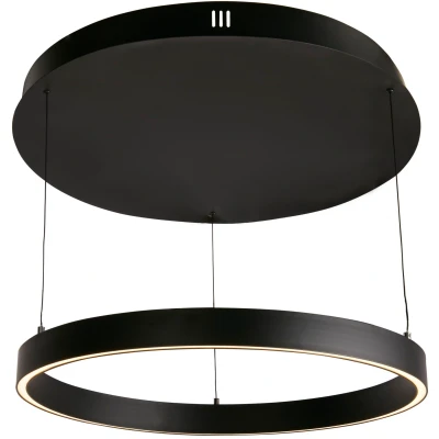 Afbeelding van Searchlight Hanglamp Layla zwart Ø 64cm 30411BK