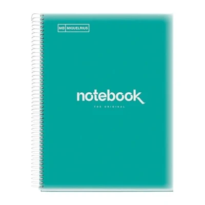 Afbeelding van Miquelrius Notitieboek met spiraalbinding, 1 emoties, deksel van polypropyleen, DIN A4, microgeperforeerd, 80 vellen