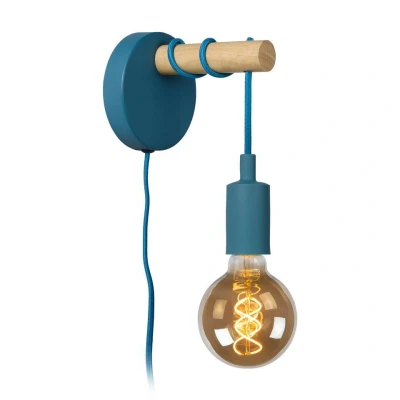 Afbeelding van Lucide POLA Wandlamp Blauw