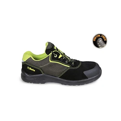 Afbeelding van Beta 7223Pek 42 Suede Schoen Met Inzetstukken 072230142