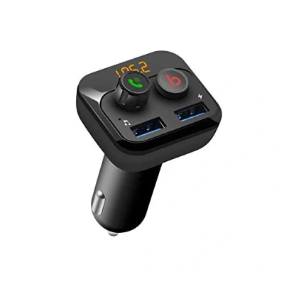 Afbeelding van PNI Modulator FM F250 Bluetooth 5.0 transmitter met Bass Booster + car kit functie