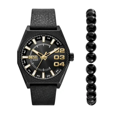 Afbeelding van Diesel horloge DZ2210SET Scraper zwart