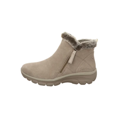 Afbeelding van Skechers Enkellaarsjes Taupe Dames Maat 37