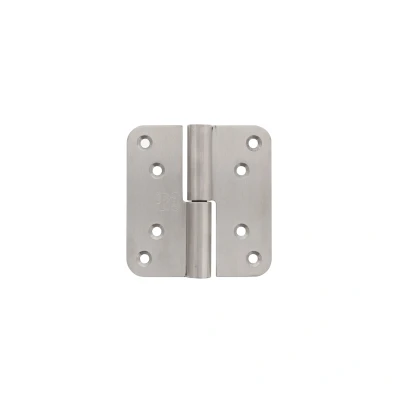 Afbeelding van P+E Kogelstift paumelle SKG3 hout/hout 100mm DIN links rvs geborsteld