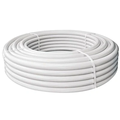 Afbeelding van Claber 25 m Witte flexibele PE 1/2&quot; (13 16 mm) verzamelslang voor druppelirrigatie