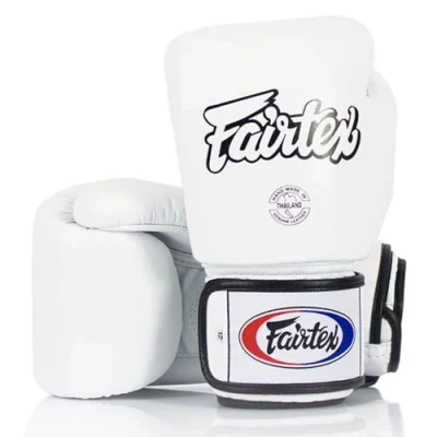 Afbeelding van Fairtex BGV1 Universal Bokshandschoenen &quot;Tight Fit&quot; Design Wit 16 oz