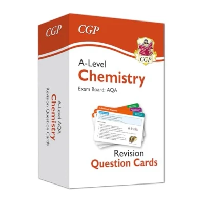 Afbeelding van CGP AQA A Level Chemistry Revision Question Cards