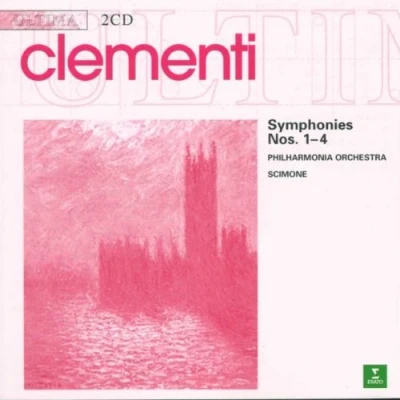 Afbeelding van Clementi: Symphonies no 1 4 / Scimone, Philharmonia Orchestra