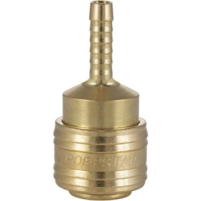 Afbeelding van Poppstar Snelkoppeling Perslucht NW 7,2 met Mondstuk voor Slang LW 6 mm Persluchtaansluiting