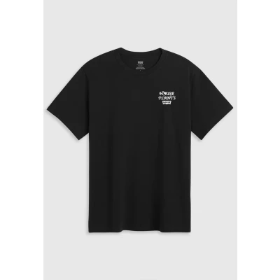 Afbeelding van Levi&#039;s Relaxed FIT TEE Tshirt print, Heren, Maat: Medium, Black