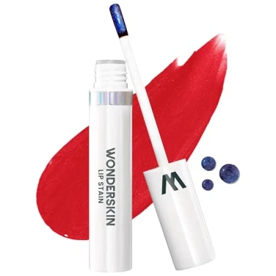 Afbeelding van Wonderskin Wonder Blading Lip Stain Peel Off Masque Langdurige Rode Liptint, Waterdicht En Transferbestendig, Matte Afwerking, Makeup (Playful &amp; Go Masque)