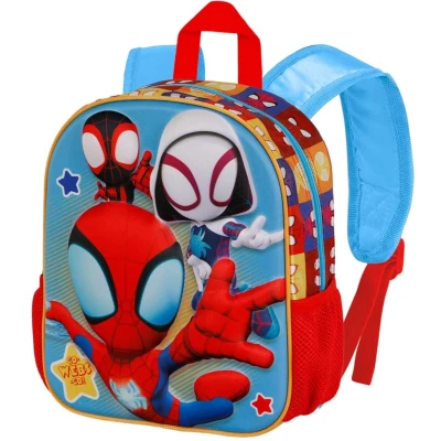 Afbeelding van Karactermania Marvel Spiderman Three Small 3d rugzak Blauw