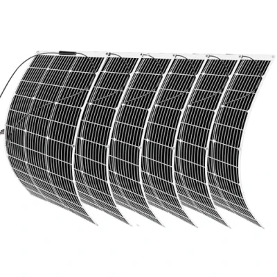 Afbeelding van 600w Zonnepaneel Kit 12V Flexibel 6 * 100W zonnepanelen Monokristallijn, daken, caravans, boten, set