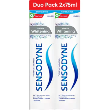 Afbeelding van Sensodyne Gentle Whitening Duo Pack 2 x 75 ml