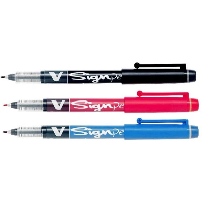 Afbeelding van Pilot V sign set van 3 stuks