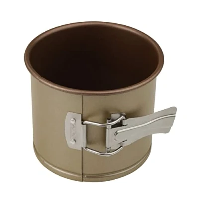 Afbeelding van Zenker Pollerbrood springvorm, ronde broodvorm als accessoire om te bakken, 12 broodbakvormen met anti aanbaklaag, bakvorm voor zelfgemaakt brood, diameter x 10 cm