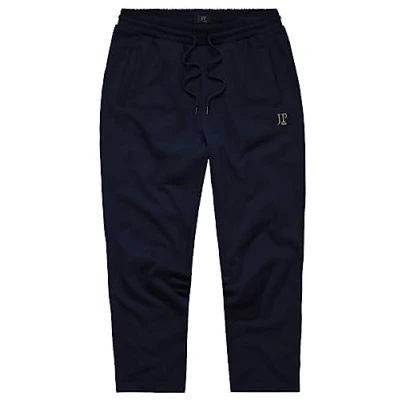 Afbeelding van JP 1880 Heren grote maten Menswear L 8XL joggingbroek, basic, recht gesneden, basic fit, tot 702635, donkermarine, 3XL/Lang