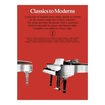 Afbeelding van Yorktown Music Press Classics To Moderns 1 pianoboek