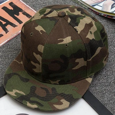 Afbeelding van Snapback Pet Cap Leger Camouflage