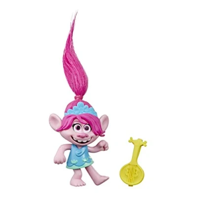 Afbeelding van DreamWorks Trolls World Tour 4 pack, poppencollectie met Poppy, Branch, Barb en Tiny Diamond, voor kinderen vanaf jaar
