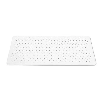 Afbeelding van KMINA Antislip Badmat (65x35 cm), Douchemat, Antischimmel Badmat, Zuignap Witte 100% Natuurrubber Made in Europe