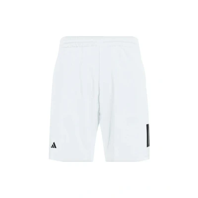 Afbeelding van adidas Male Club Tennis Climacool 3 Stripes Shorts L 9&quot; Wit