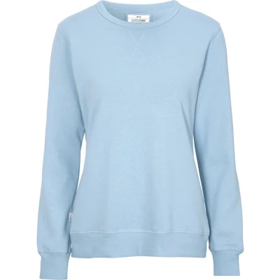 Afbeelding van Cottover SWEATER CREW NECK LADY GOTS GECERTIFICEERD 141004 Lichtblauw