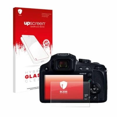 Afbeelding van upscreen Screenprotector voor Panasonic Lumix DC FZ82D Folie Beschermfolie Beschermglas transparant