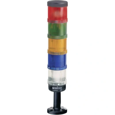 Afbeelding van Werma Signaltechnik Signaalzuilelement 644.120.55 KombiSIGN 71 LED Rood 1 stuk(s)