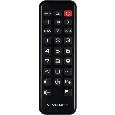Afbeelding van Vivanco RR Z 170 Panasonic Afstandsbediening Zwart