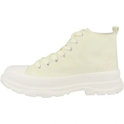 Afbeelding van Dockers by Gerli Sneakers hoog, Dames, Maat: 36, Nature Textiel