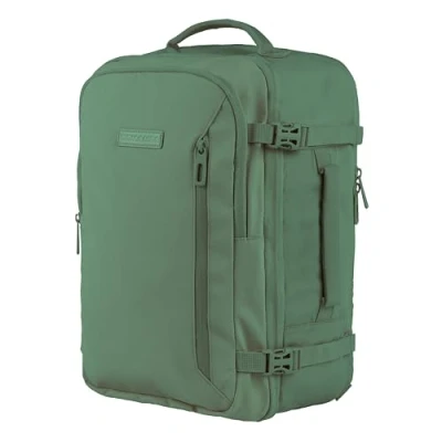 Afbeelding van BidMamba Ryanair Easyjet rugzak, handbagage, 40 x 20 25 cm, Leger Groen, Essential