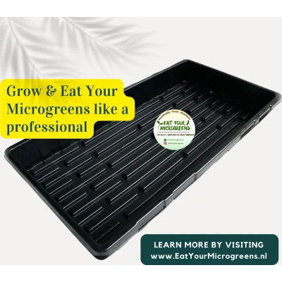 Afbeelding van Eat Your Microgreens 1020 Deep Tray Kweekbak Zaaitray Microgroenten