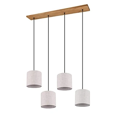Afbeelding van Hanglamp Trio Leuchten Elmau Nikkel