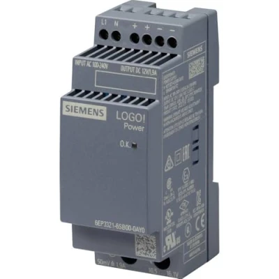 Afbeelding van Siemens 6EP3321 6SB00 0AY0 voeding &amp; omvormer voor binnen, meerkleurig, (binnen, 67 mm, 56 96 140 g)