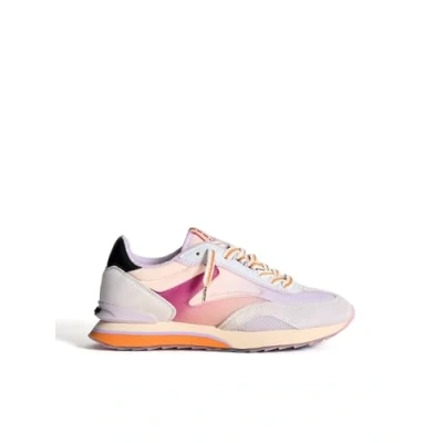 Afbeelding van Thehoffbrand Sneakers laag, Dames, Maat: 38, Multicoloured Nubukleer/ textiel