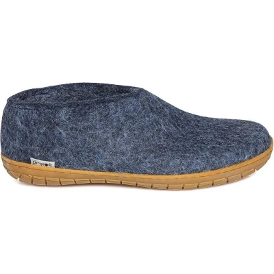 Afbeelding van Glerups Schoen met rubber zool Blauw 43