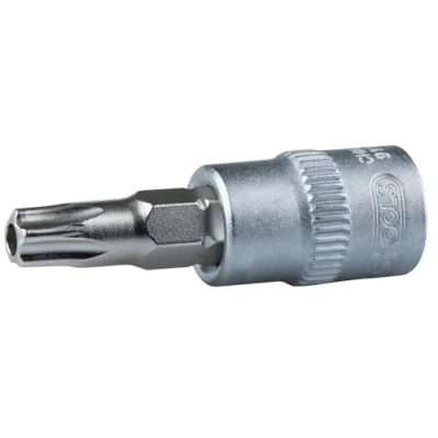 Afbeelding van KS Tools 911.1467 1/4&quot; Bit dopsleutel Torx met boring, TB30