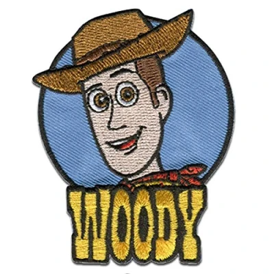 Afbeelding van Lapjes Appliqués Toy Story 4 Woody overdrukplaatjes opzetstukken Applicaties opnaaien opstrijken Lap Patches, Maat: 7,3 x 6 cm