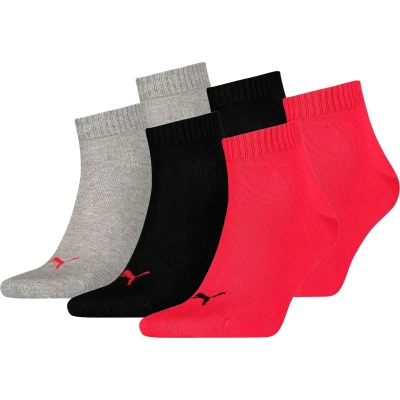 Afbeelding van SOKKEN 6 paar Puma unisex kwartsokken, sneakers maat. 35 49 voor dames en herensokken