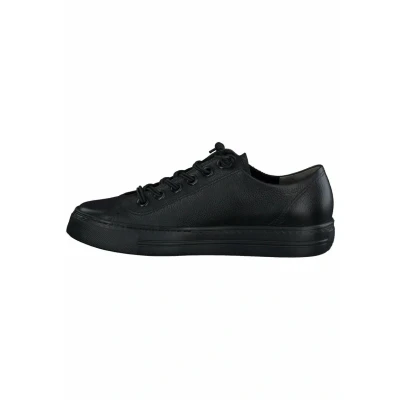 Afbeelding van Paul Green Sneakers laag, Dames, Maat: 36, Schwarz Leer